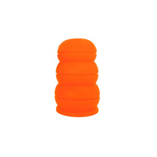 Scented treat-dispensing dog toy