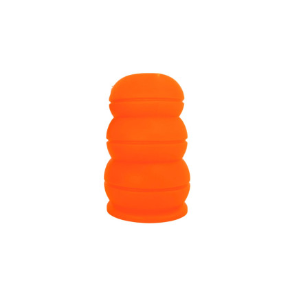 Scented treat-dispensing dog toy