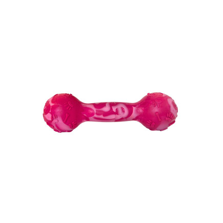 Zapachowa zabawka hantla LUMI czerwona S 14 cm