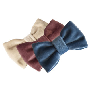 Velvet bow for dog VELVET