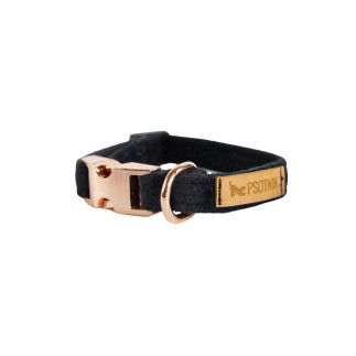 Velvet collar black VELVET