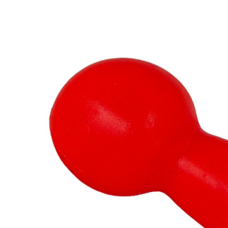 Zapachowa zabawka hantla LUMI czerwona M 15 cm