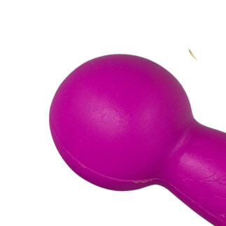 Zapachowa zabawka hantla LUMI fioletowa M 15 cm