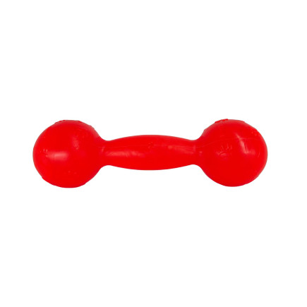 Zapachowa zabawka hantla LUMI czerwona L 19 cm