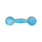 Scented dumbbell-shaped dog toy LUMI L 19 cm blue Scented dumbbell-shaped dog toy LUMI L 19 cm blue