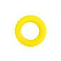 Scented rubber toy tire yellow S LUMI