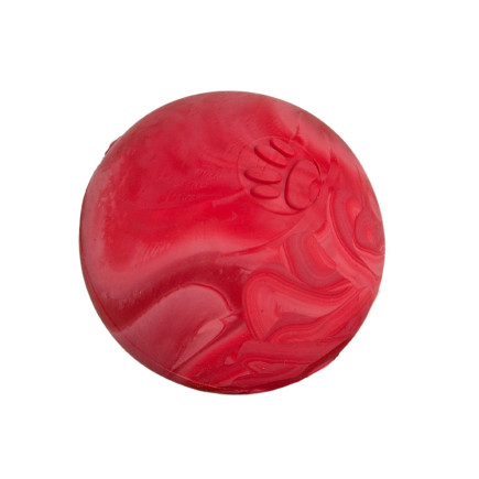 Scented ball dog toy LUMI L 8 cm red. Keep your dog active, engaged, and mentally stimulated. Floats on water.