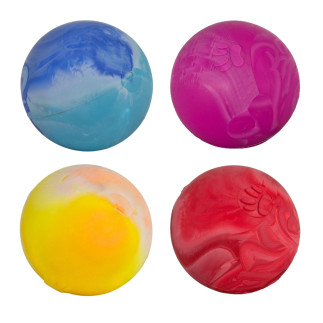 Scented ball dog toy LUMI L 8 cm yellow-orange. Keep your dog active, engaged, and mentally stimulated. Floats on water.