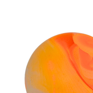 Scented ball LUMI L 8 cm yellow-orange
