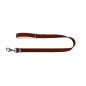 Leather city leash WAUDOG brown 122 cm
