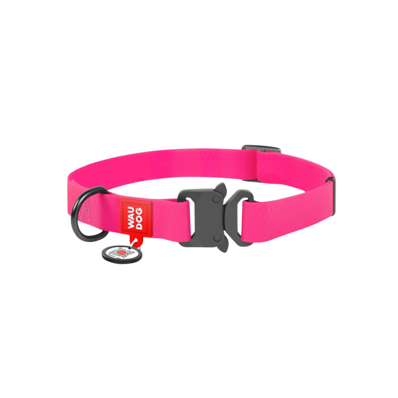 Obroża wodoodporna WAUDOG różowa