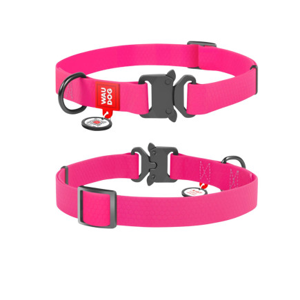 Waterproof collar WAUDOG pink