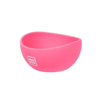 Miska silikonowa różowa 250 ml WAUDOG Silicone