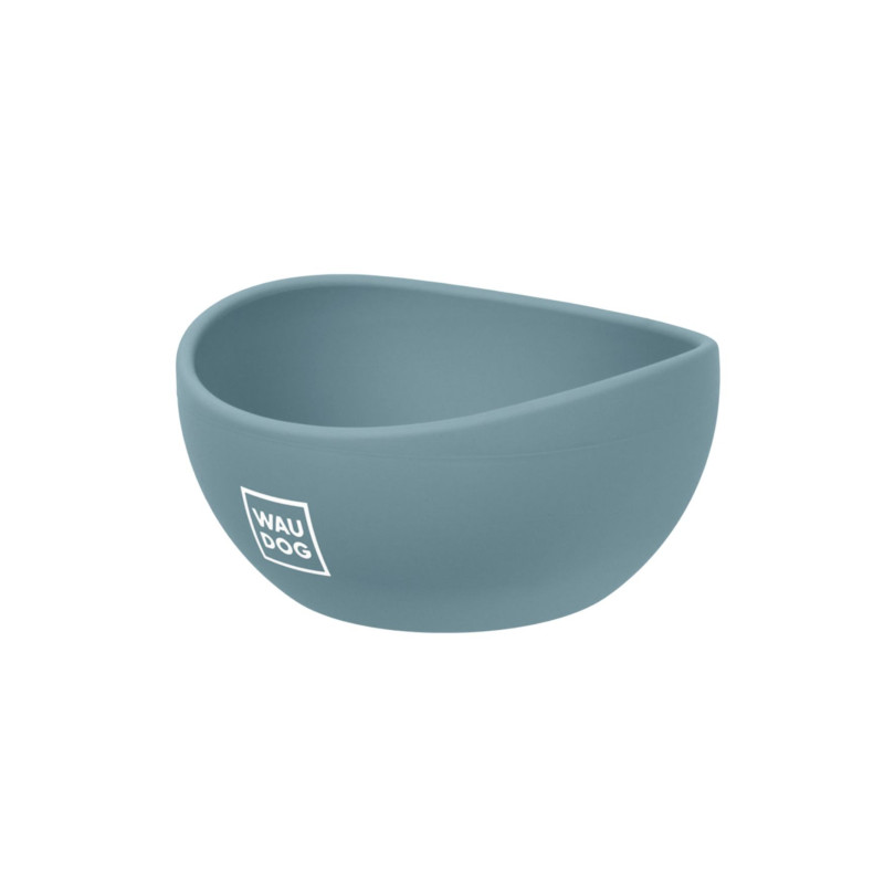 Miska silikonowa szara 250 ml WAUDOG Silicone