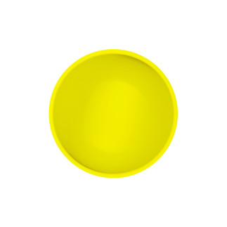 Silicone bowl yellow 250 ml  WAUDOG Silicone