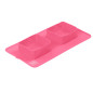 Collapsible bowl WAUDOG pink 38,5 x 23 x 50 cm