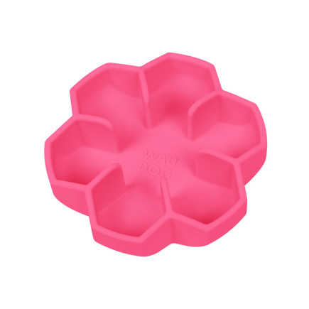 Miska spowalniająca jedzenie różowa 750 ml WAUDOG Silicone