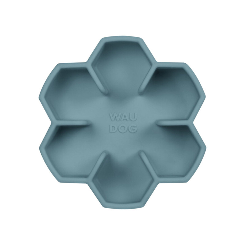 Miska spowalniająca jedzenie szara 750 ml WAUDOG Silicone