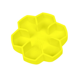 Miska spowalniająca jedzenie żółta 750 ml WAUDOG Silicone