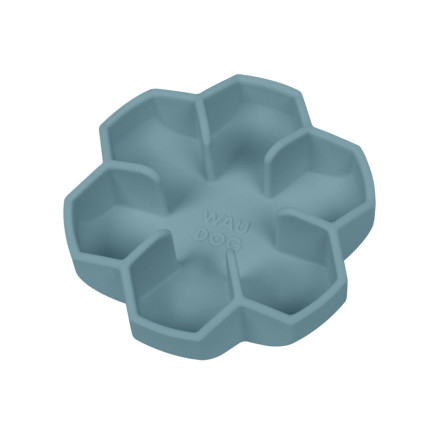 Slow feeder bowl WAUDOG Silicone grey 750 ml