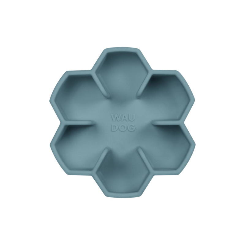Slow feeder bowl WAUDOG Silicone grey 750 ml