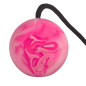 Scented ball with rope LUMI 7 cm pink