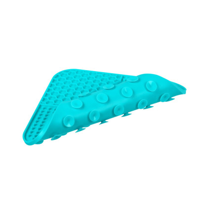 Lick pad square WAUDOG Silicone  blue 19 x 19 x 10 cm
