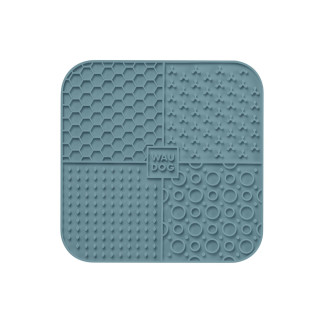 Lick pad square WAUDOG Silicone  grey 19 x 19 x 10 cm. Buy now on Avetta.pl!