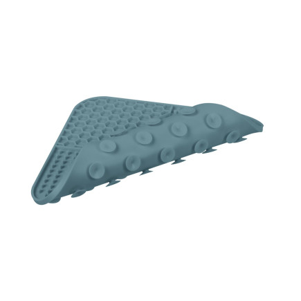 Lick pad square WAUDOG Silicone  grey 19 x 19 x 10 cm