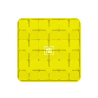 Mata do żerowania żółta 20,5 x 20,5 x 1,7 cm WAUDOG Silicone. Kup teraz na Avetta.pl!