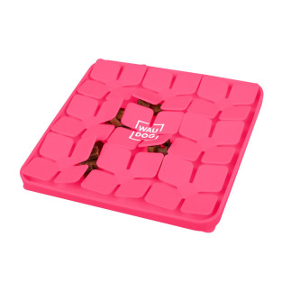 Foraging pad square pink WAUDOG Silicone 20,5 x 20,5 x 1,7 cm