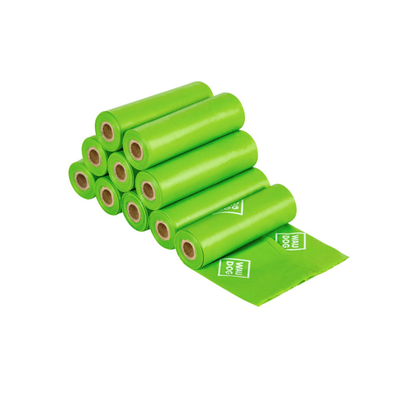 Poop bags MAXI green 22 x 33 cm, 3 x 15 pcs