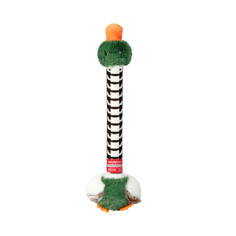 Zabawka materiałowa piszcząca kaczka 35 cm WAUDOG