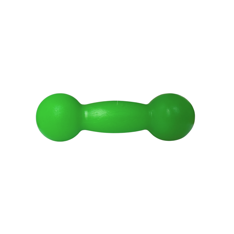 Scented dumbbell-shaped dog toy LUMI M 15 cm green Scented dumbbell-shaped dog toy LUMI M 15 cm green