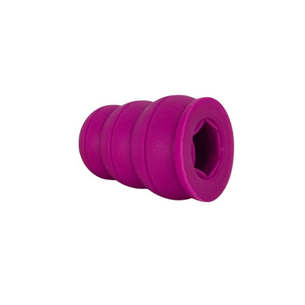 Scented treat toy for dogs LUMI M 9 cm purple
