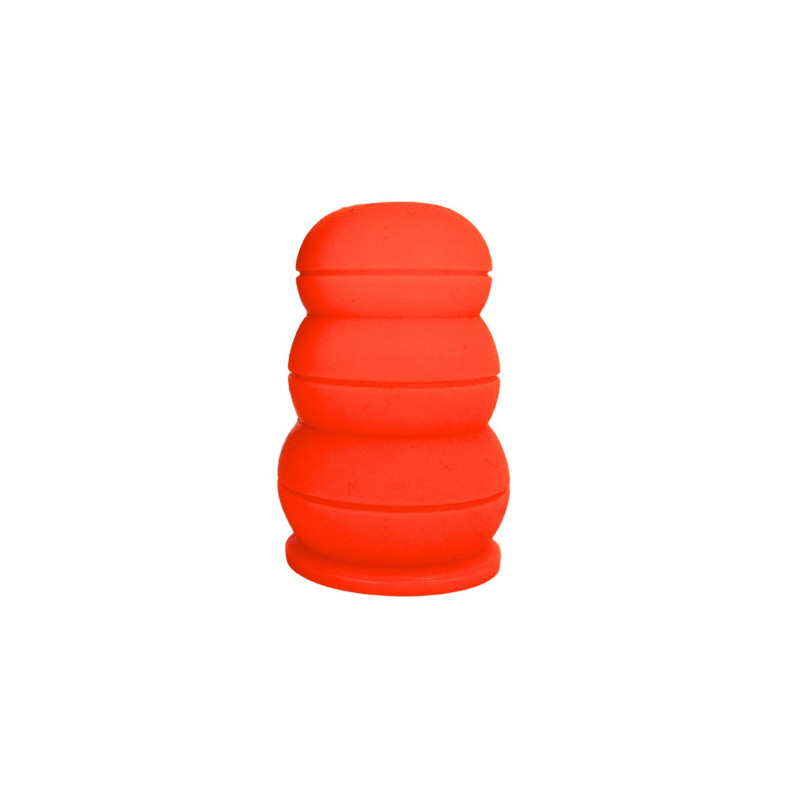 Scented treat toy for dogs LUMI S 7,5 cm red