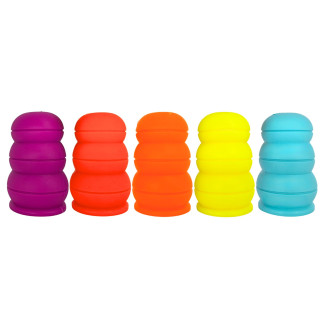 Scented treat-dispensing dog toy